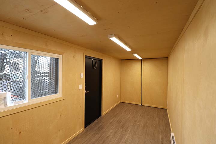 20&rsquo; Office CUBE &ndash; Wood Finished - Metro Container PTY LTD