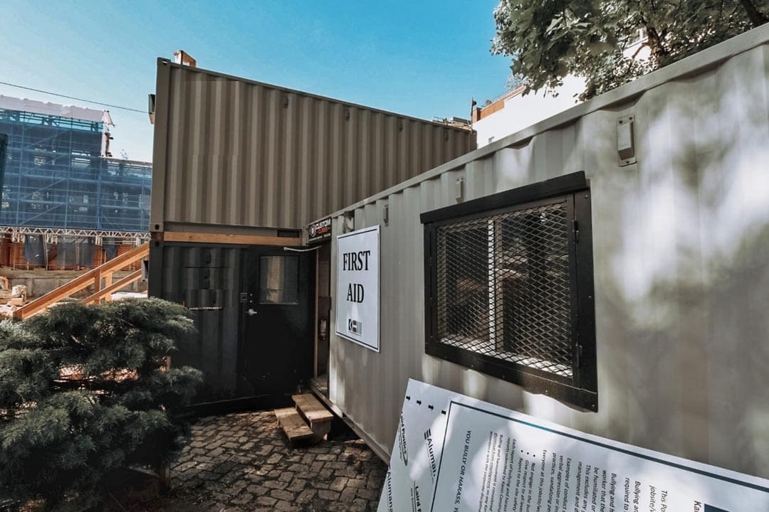 20&rsquo; Office CUBE &ndash; Vinyl Drywall Finished - Metro Container PTY LTD