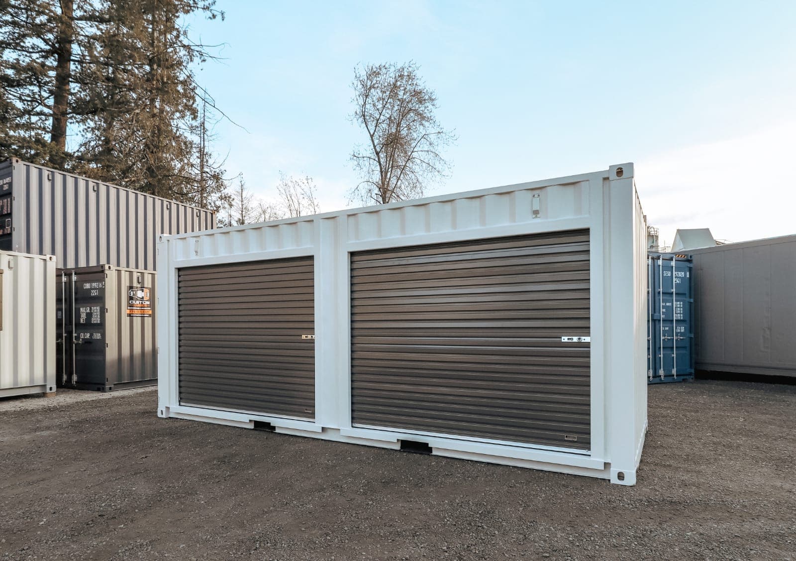 20&prime; Shipping Container + (2)  8&prime; Rollup Doors - Metro Container PTY LTD