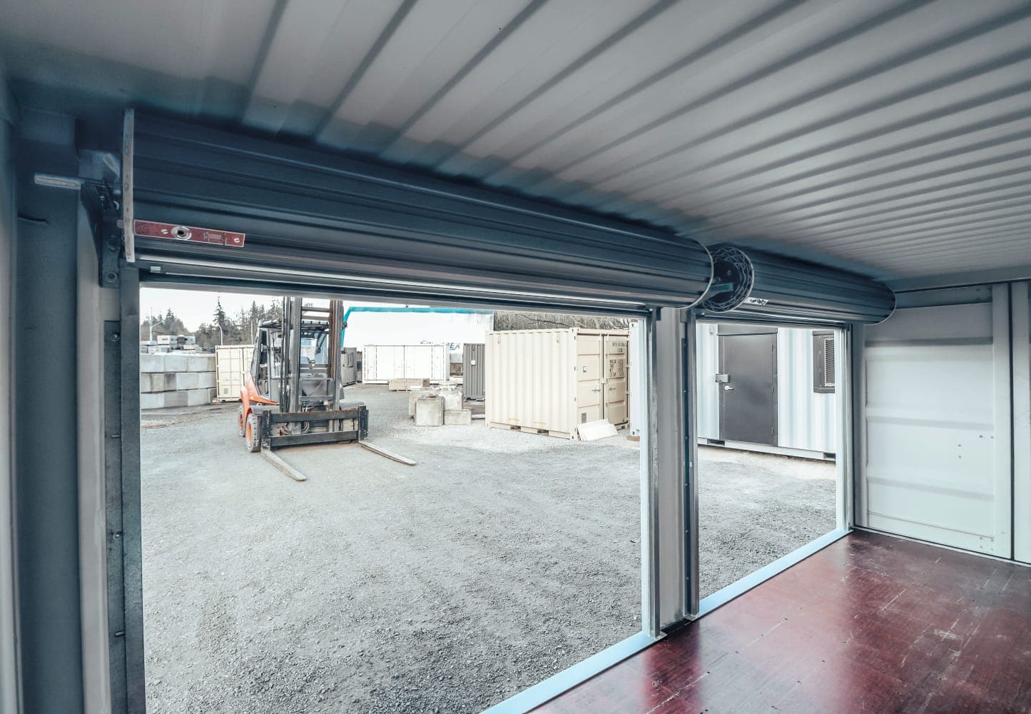 20&prime; Shipping Container + (2)  8&prime; Rollup Doors - Metro Container PTY LTD