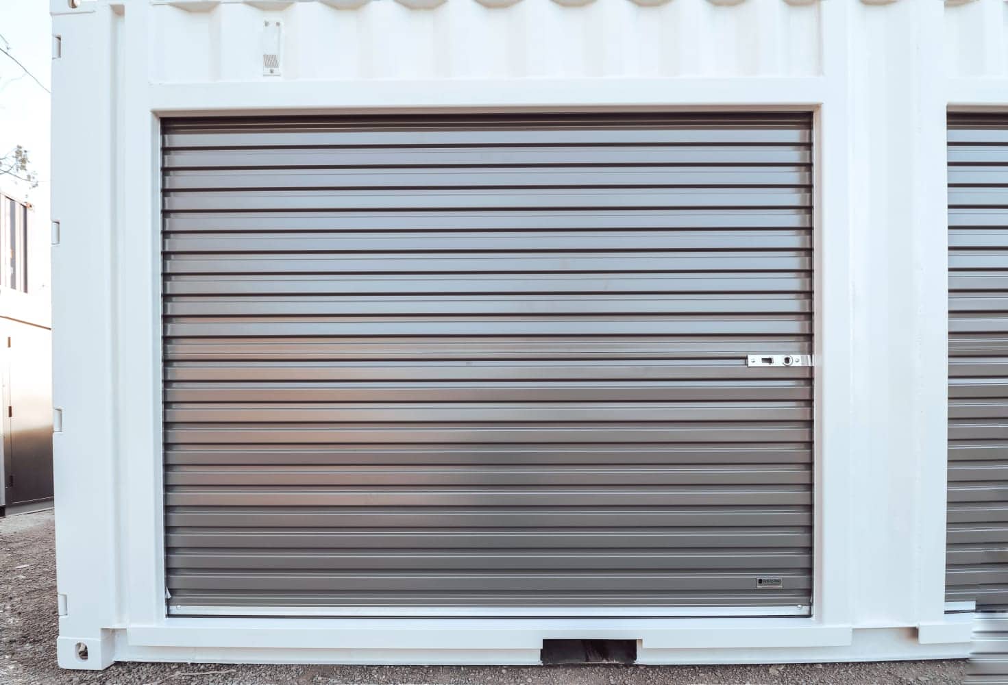 20&prime; Shipping Container + (2)  8&prime; Rollup Doors - Metro Container PTY LTD