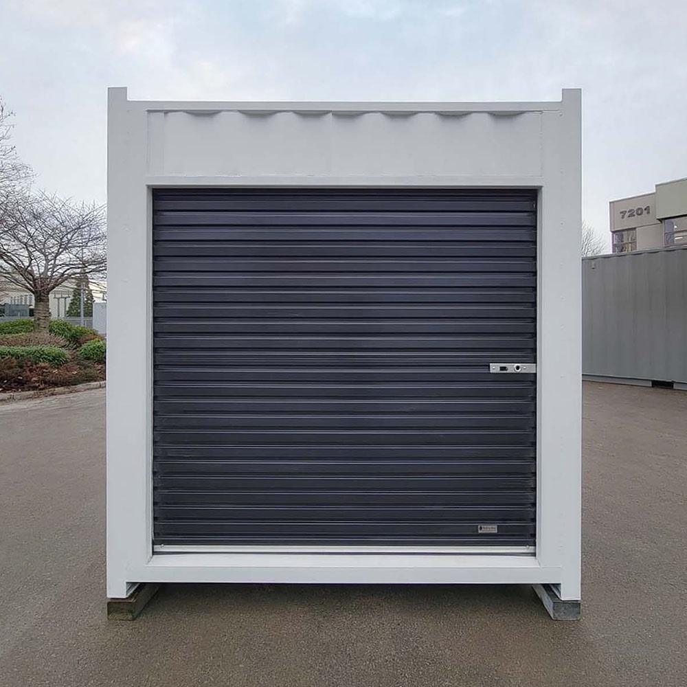 10&rsquo; &ldquo;Cut Down&rdquo; Used Container + Rollup - Metro Container PTY LTD