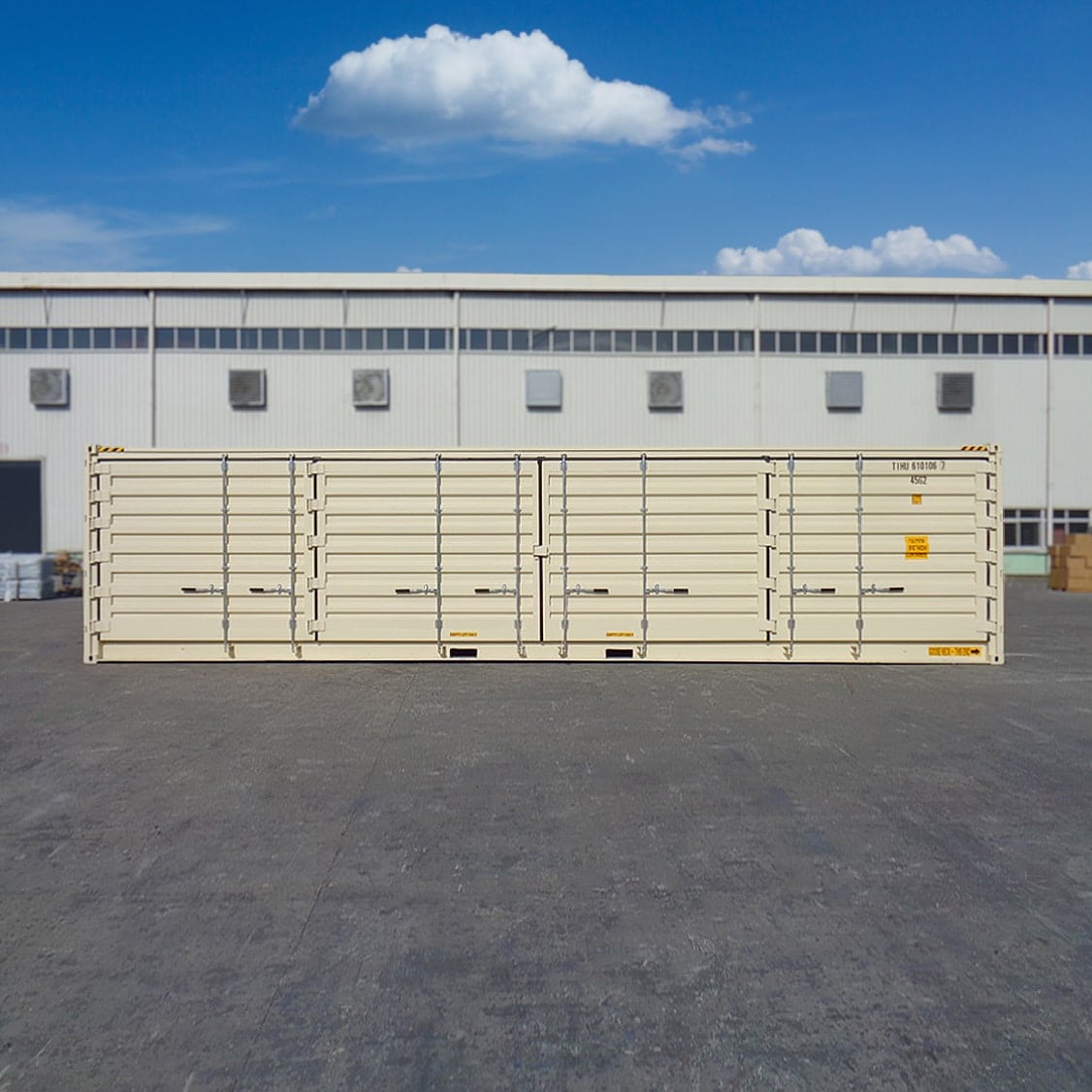 40&rsquo;HC New (1-trip) &ldquo;Openside&rdquo; Shipping Container - Metro Container PTY LTD