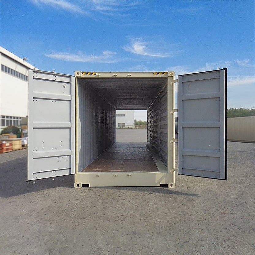 40&rsquo;HC New (1-trip) &ldquo;Openside&rdquo; Shipping Container - Metro Container PTY LTD