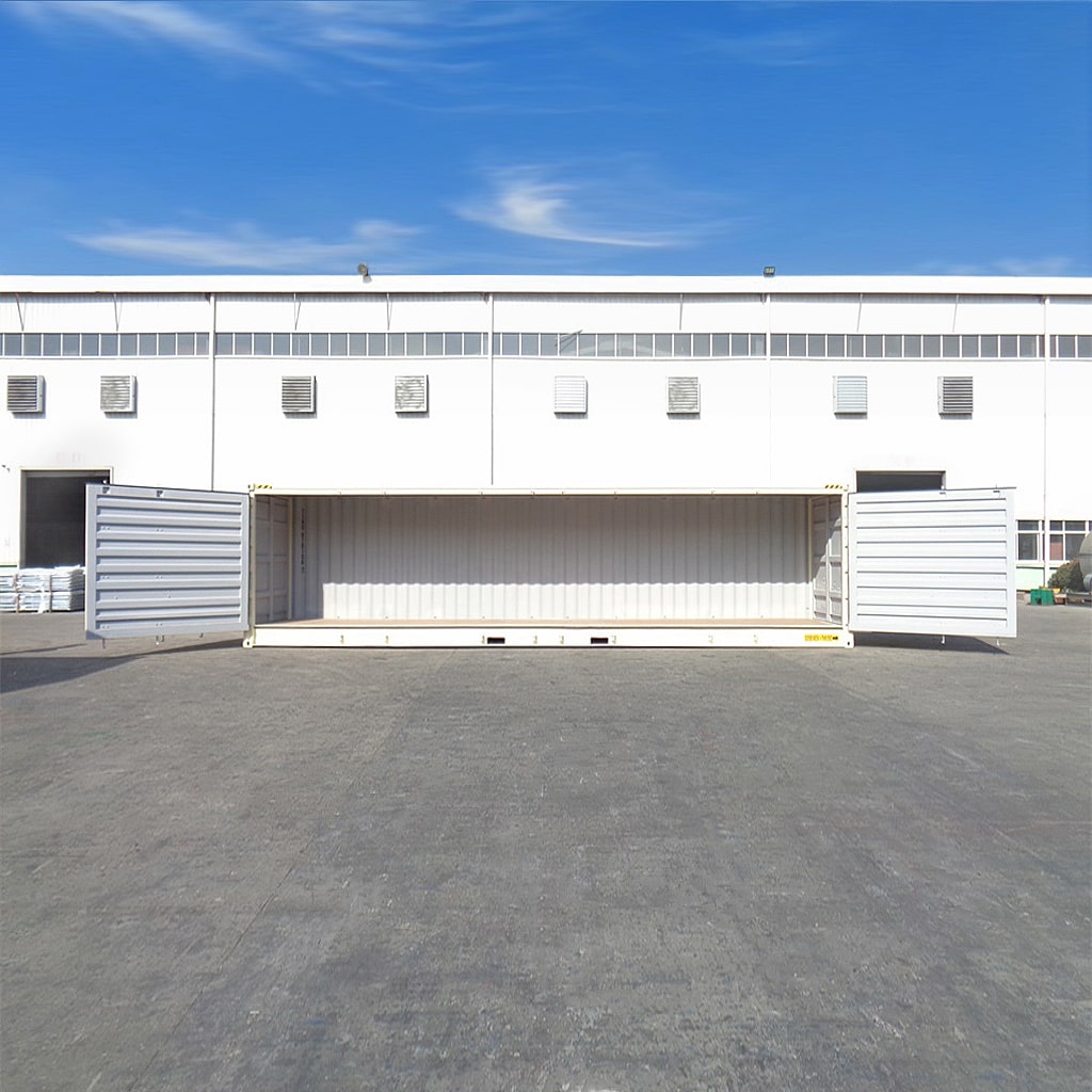 40&rsquo;HC New (1-trip) &ldquo;Openside&rdquo; Shipping Container - Metro Container PTY LTD
