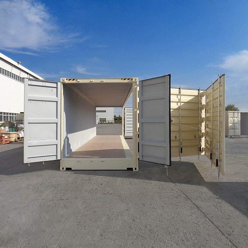 40&rsquo;HC New (1-trip) &ldquo;Openside&rdquo; Shipping Container - Metro Container PTY LTD