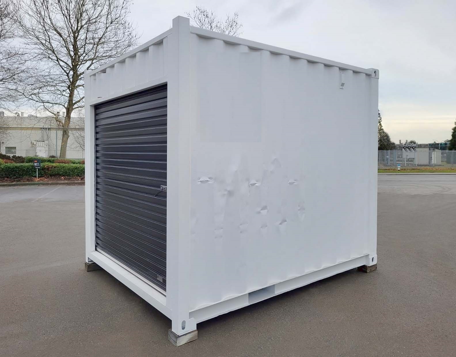 10&rsquo; &ldquo;Cut Down&rdquo; Used Container + Rollup - Metro Container PTY LTD