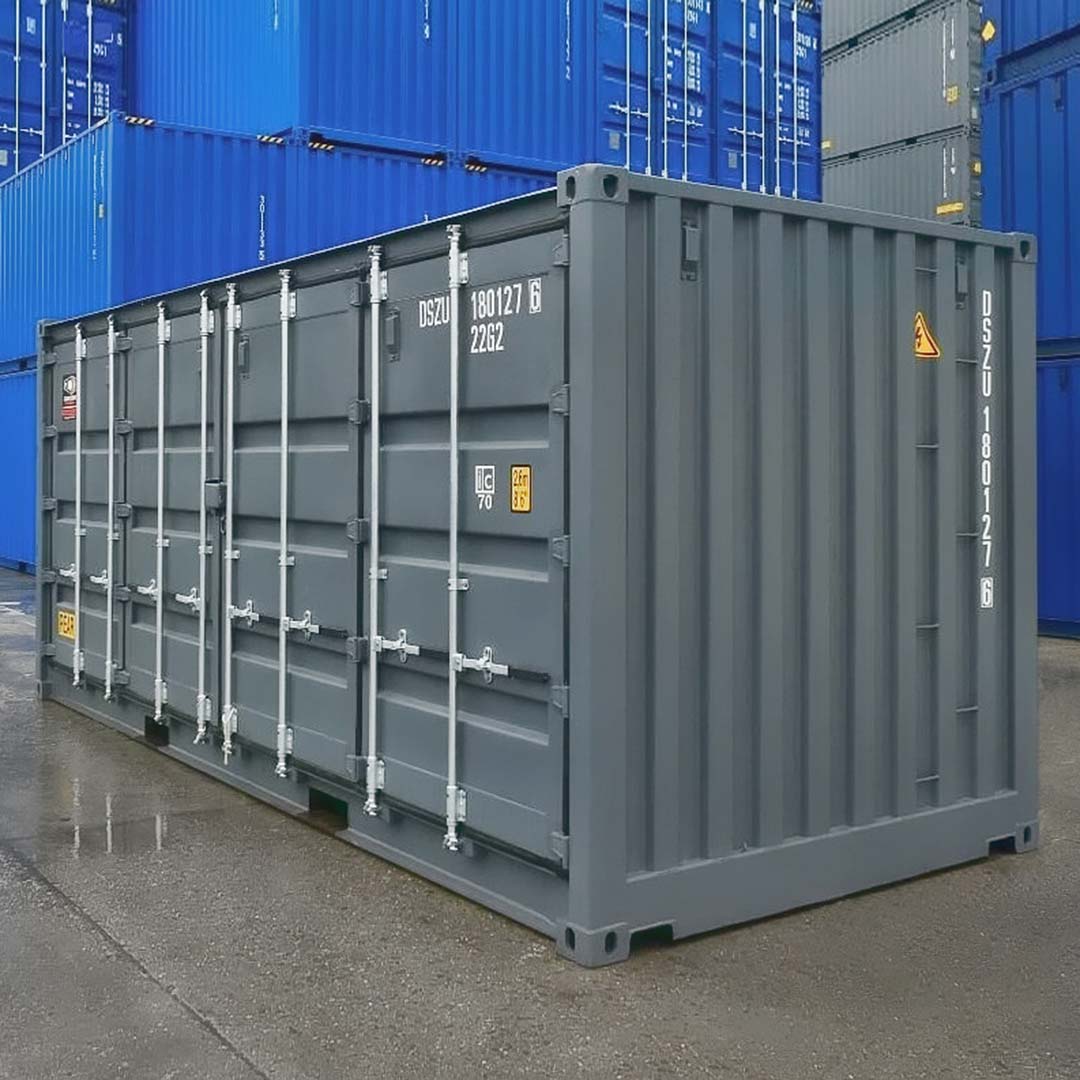 20&rsquo; New (1-trip) &ldquo;Openside&rdquo; Shipping Container - Metro Container PTY LTD