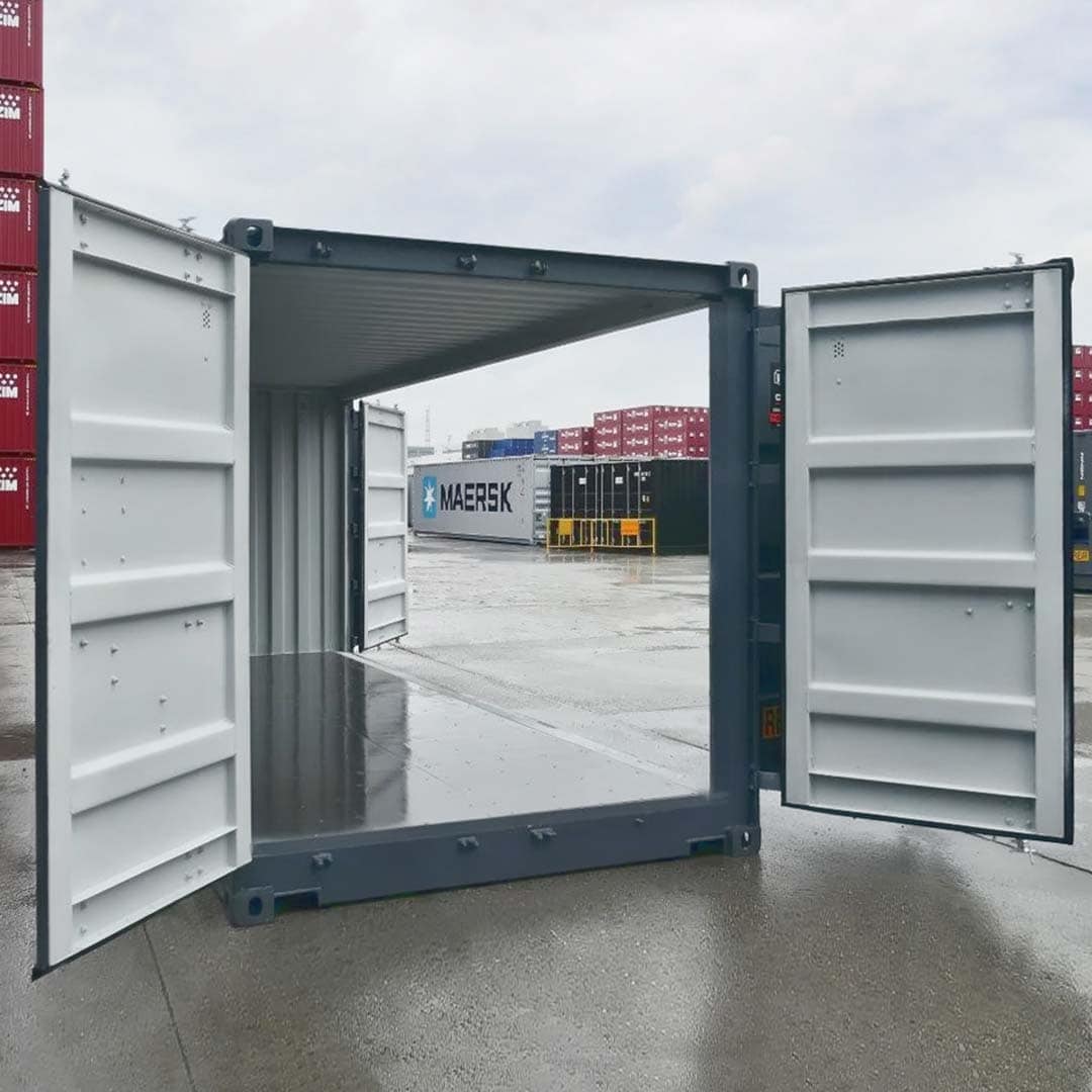 20&rsquo; New (1-trip) &ldquo;Openside&rdquo; Shipping Container - Metro Container PTY LTD