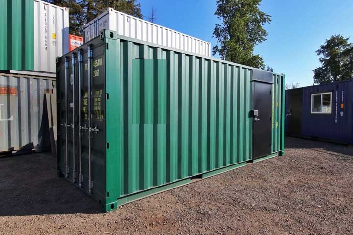 7&prime; Office Container + Storage Locker - Metro Container PTY LTD