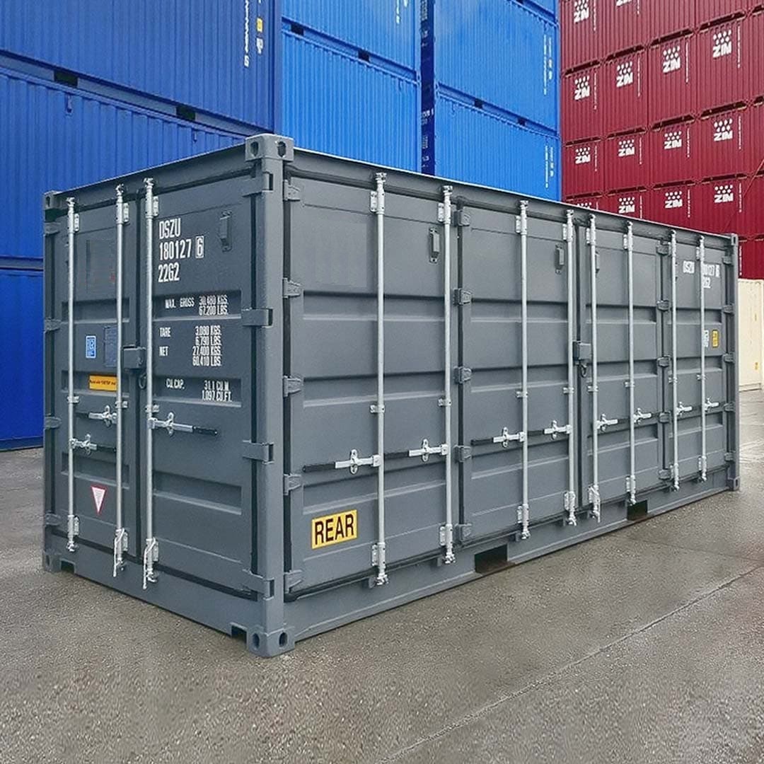 20&rsquo; New (1-trip) &ldquo;Openside&rdquo; Shipping Container - Metro Container PTY LTD