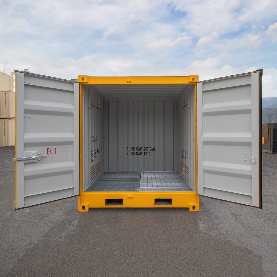 8&rsquo; Containment Cube - Metro Container PTY LTD