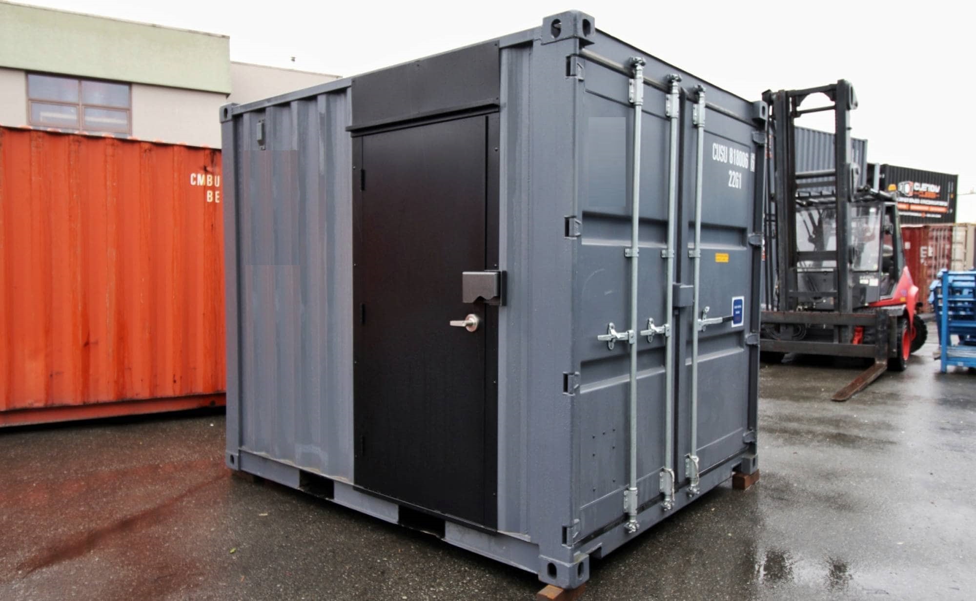 10&rsquo; Office CUBE &ndash; Wood Finished - Metro Container PTY LTD
