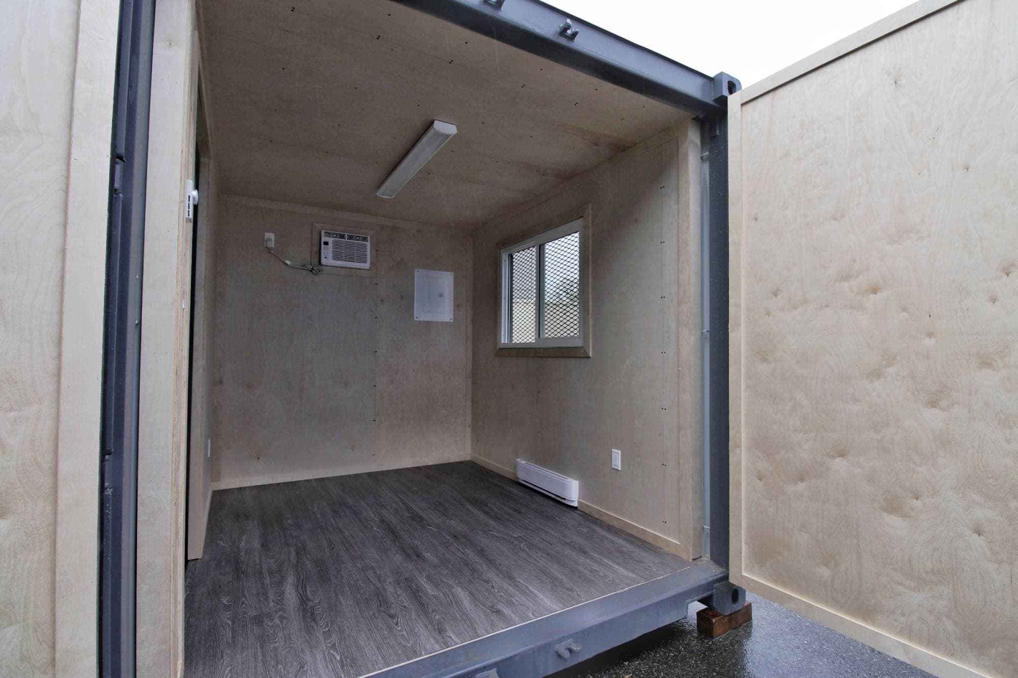 10&rsquo; Office CUBE &ndash; Wood Finished - Metro Container PTY LTD