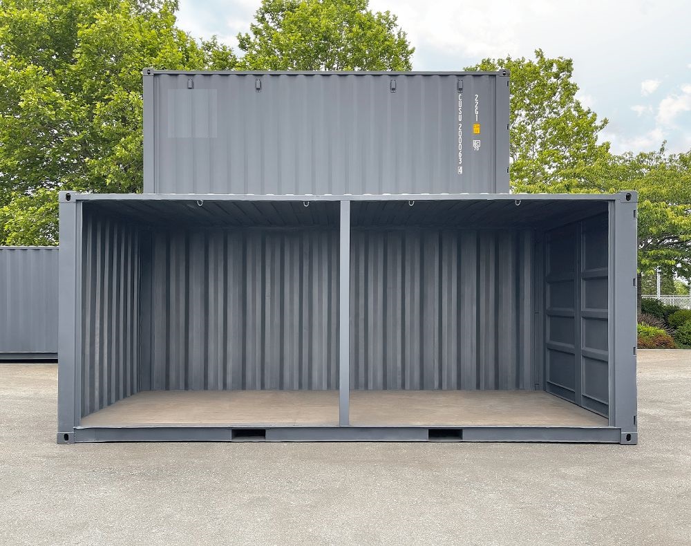20&rsquo; Used &ldquo;Open Face&rdquo; Shipping Container - Metro Container PTY LTD