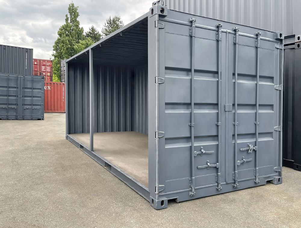 20&rsquo; Used &ldquo;Open Face&rdquo; Shipping Container - Metro Container PTY LTD