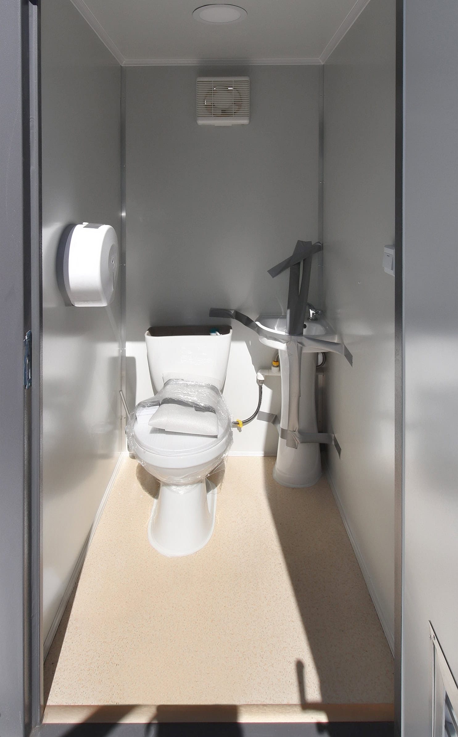 M&B | Double Stall Portable Washroom - Metro Container PTY LTD
