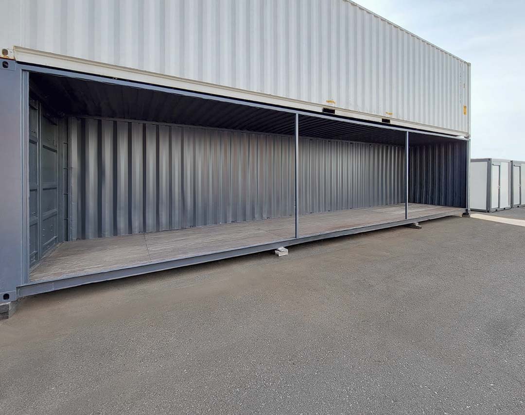 40&rsquo;HC Used &ldquo;Open Face&rdquo; Shipping Container - Metro Container PTY LTD