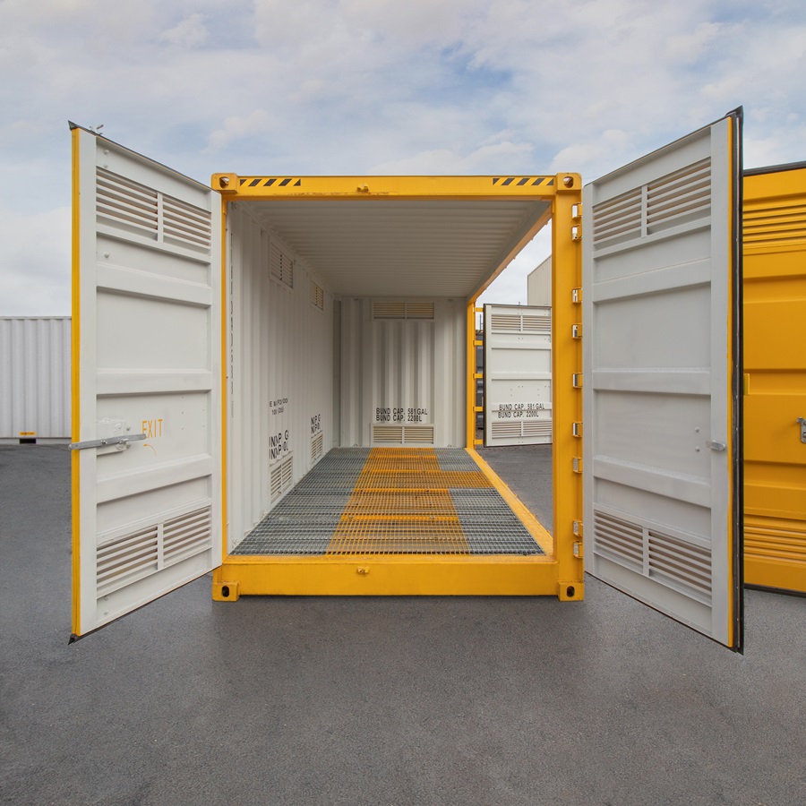 20&rsquo;HC Openside Containment Cube - Metro Container PTY LTD