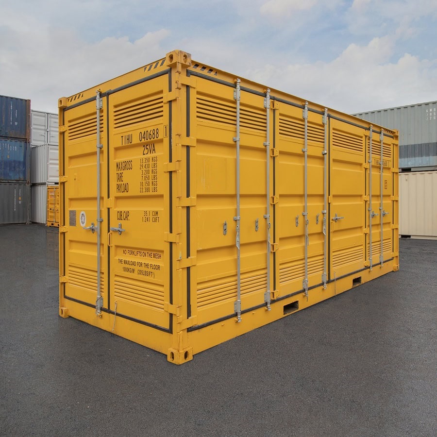20&rsquo;HC Openside Containment Cube - Metro Container PTY LTD