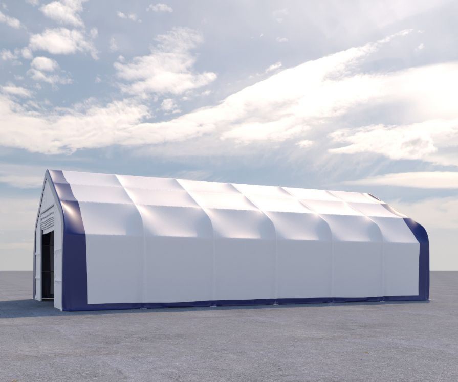 Dual Truss Storage Shelter (30&prime; x 60&prime; x 20&prime;) - Metro Container PTY LTD