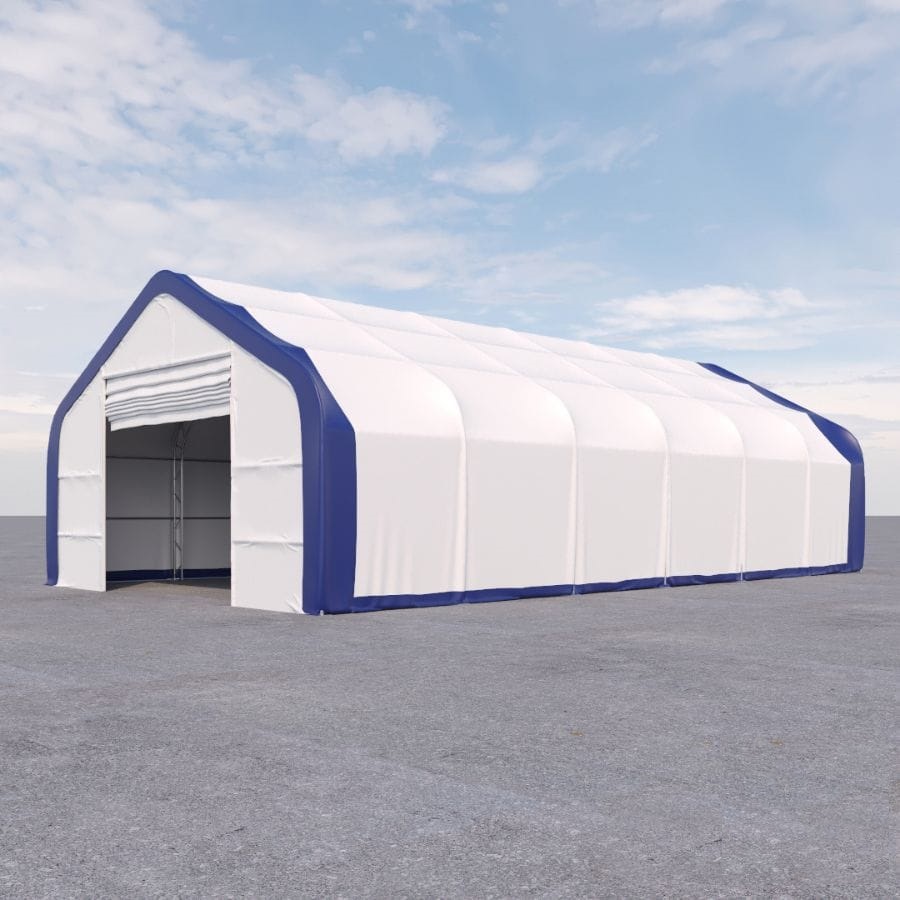 Dual Truss Storage Shelter (30&prime; x 60&prime; x 20&prime;) - Metro Container PTY LTD