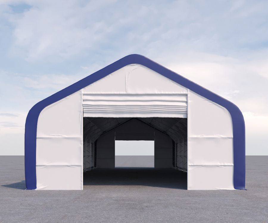 Dual Truss Storage Shelter (30&prime; x 80&prime; x 20&prime;) - Metro Container PTY LTD