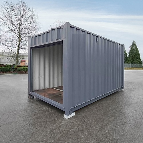 15&prime; &ldquo;Cut Down&rdquo; Used Container + Rollup - Metro Container PTY LTD