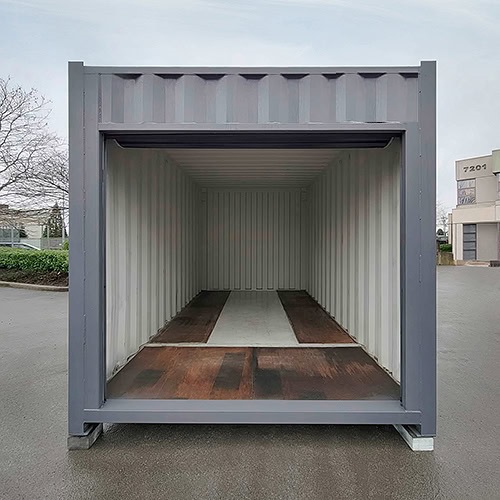 15&prime; &ldquo;Cut Down&rdquo; Used Container + Rollup - Metro Container PTY LTD