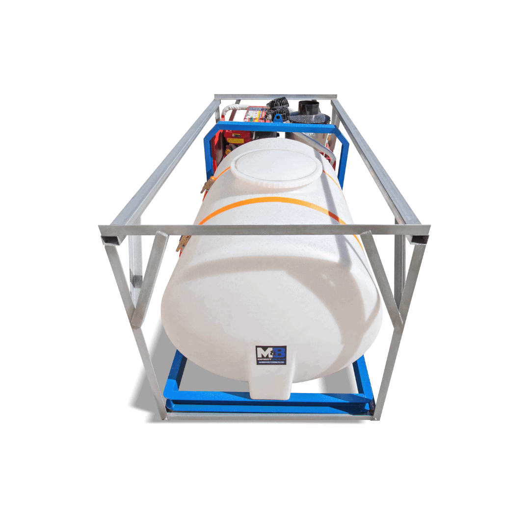 M&B | 4000 PSI Self Contained Hot Water Pressure Washer - Metro Container PTY LTD