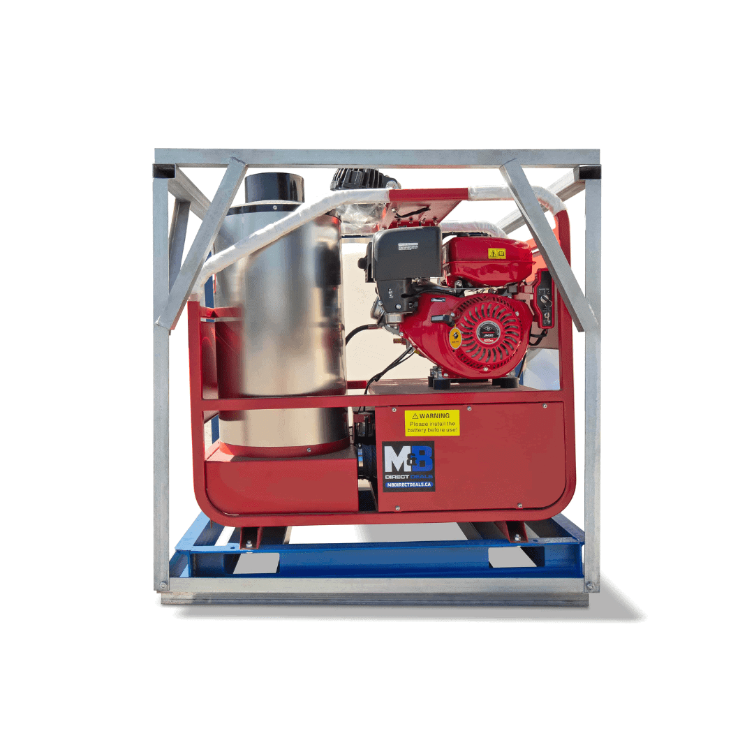 M&B | 4000 PSI Self Contained Hot Water Pressure Washer - Metro Container PTY LTD