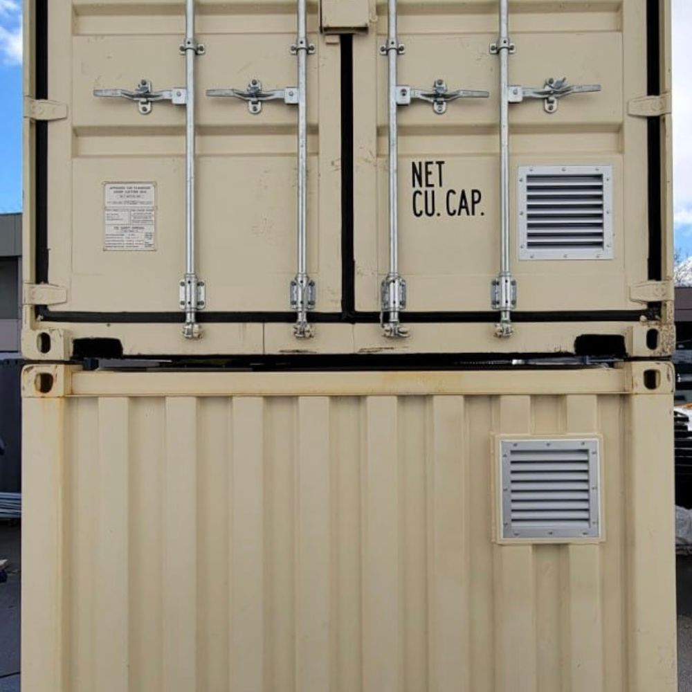 Ventilation Package (Installed) - Metro Container PTY LTD