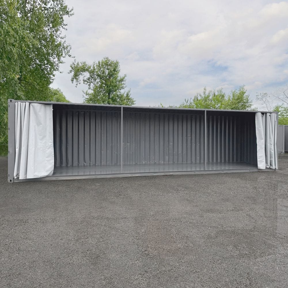 40&rsquo;HC Open-Face w/Tarp System - Metro Container PTY LTD