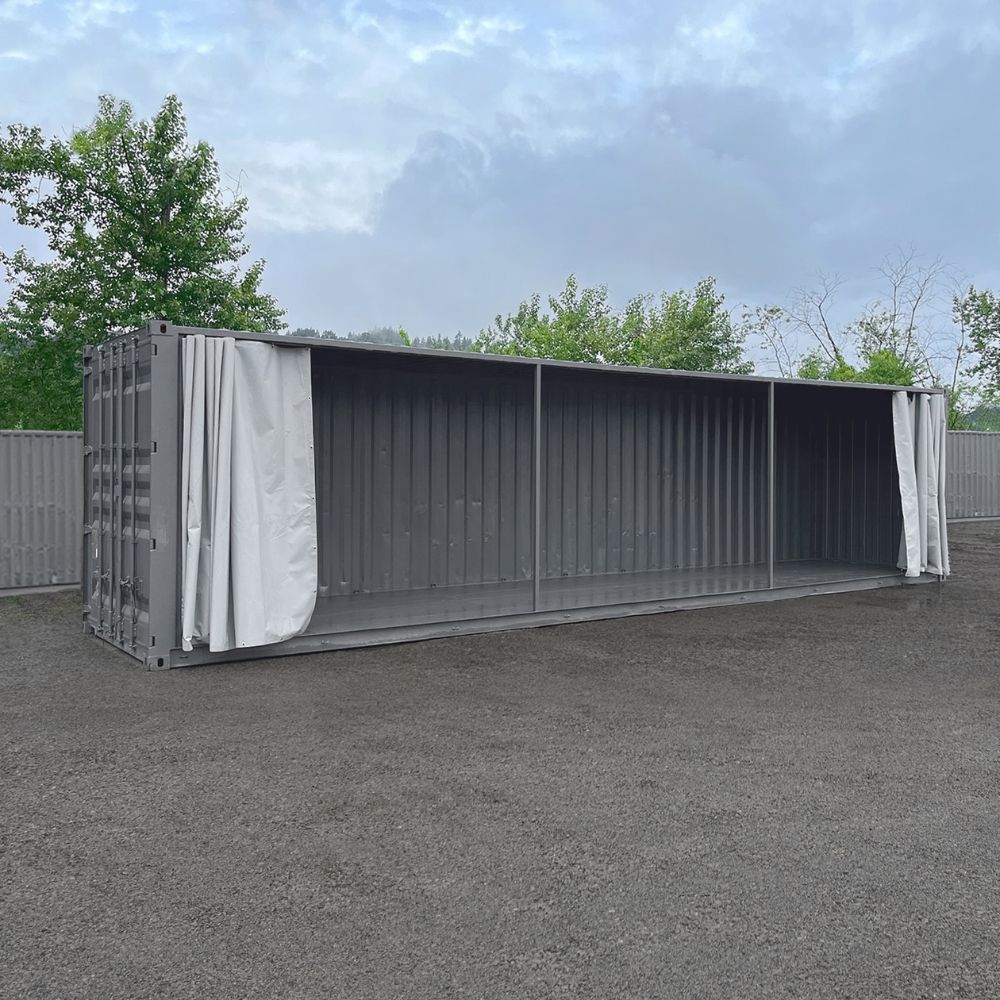 40&rsquo;HC Open-Face w/Tarp System - Metro Container PTY LTD