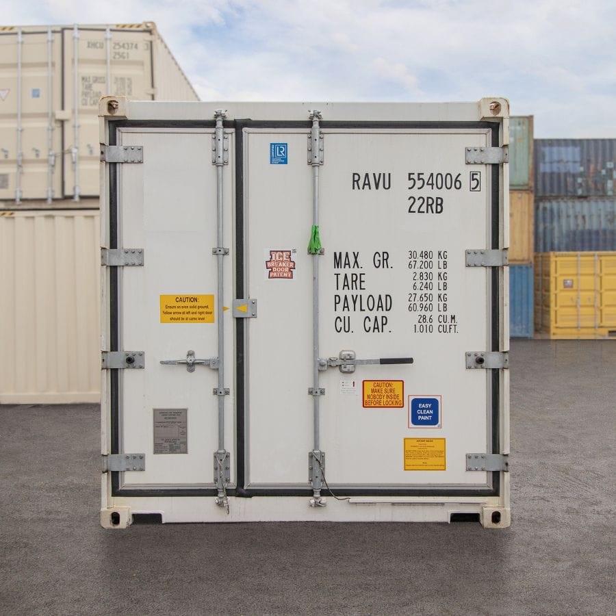 20&rsquo; New (1-trip) Refrigerated Container (Working Reefer) - Metro Container PTY LTD