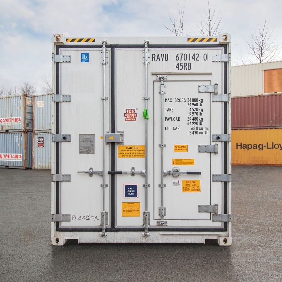 40&rsquo;HC New (1-trip) Refrigerated Container (Working Reefer) - Metro Container PTY LTD