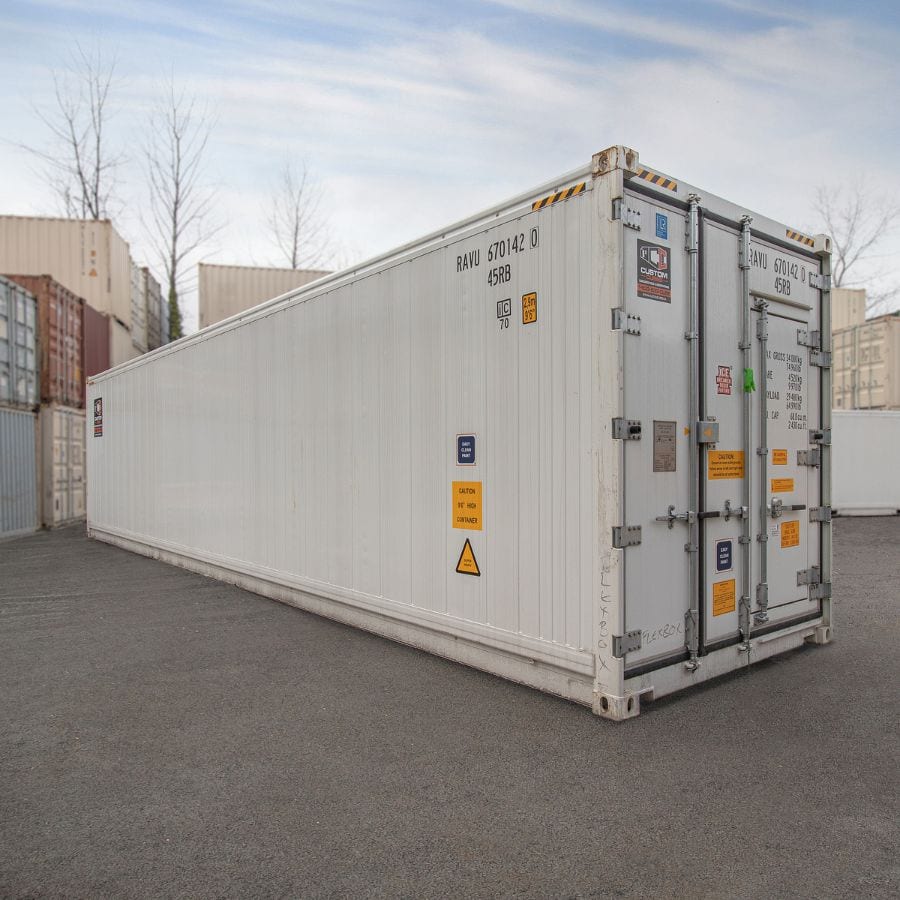40&rsquo;HC New (1-trip) Refrigerated Container (Working Reefer) - Metro Container PTY LTD