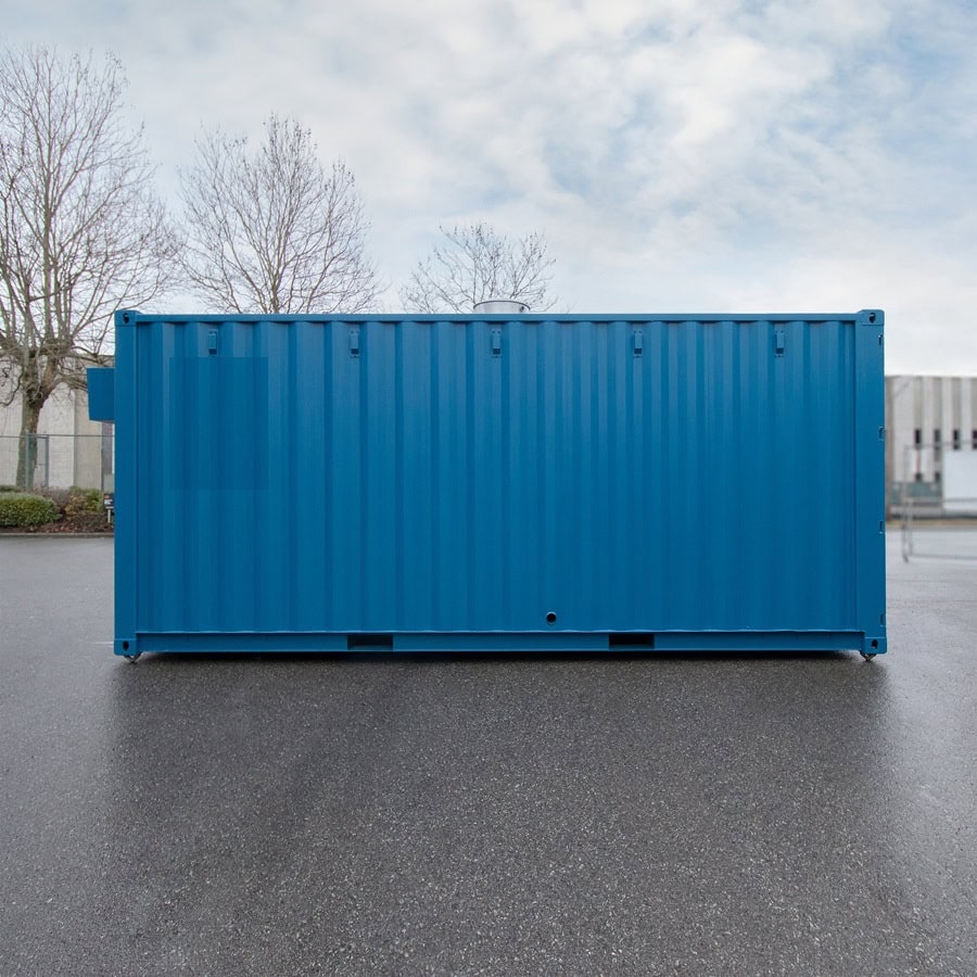 Shipyard Machinery Enclosure - Metro Container PTY LTD