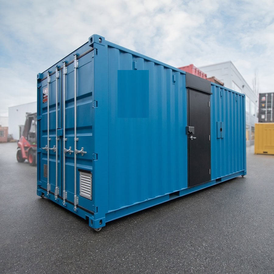 Shipyard Machinery Enclosure - Metro Container PTY LTD