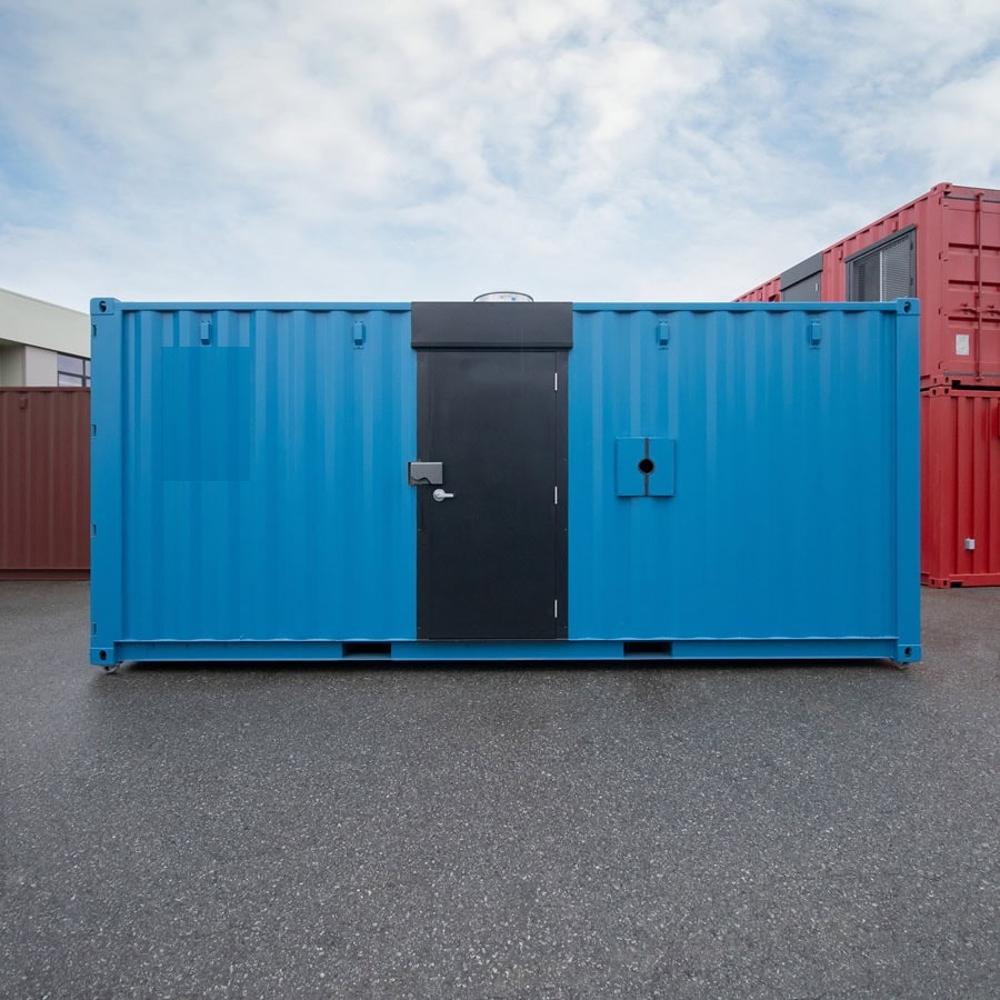 Shipyard Machinery Enclosure - Metro Container PTY LTD
