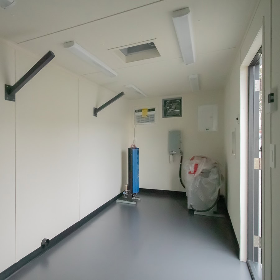 Shipyard Machinery Enclosure - Metro Container PTY LTD