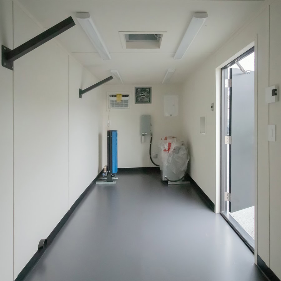 Shipyard Machinery Enclosure - Metro Container PTY LTD