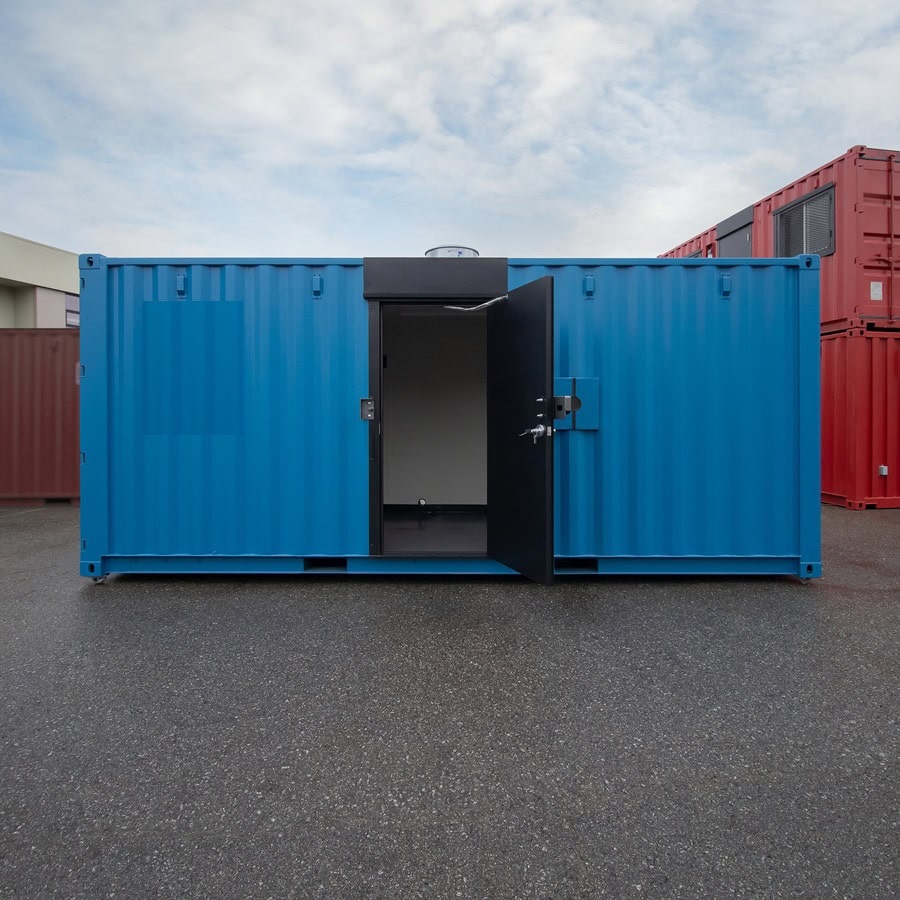 Shipyard Machinery Enclosure - Metro Container PTY LTD