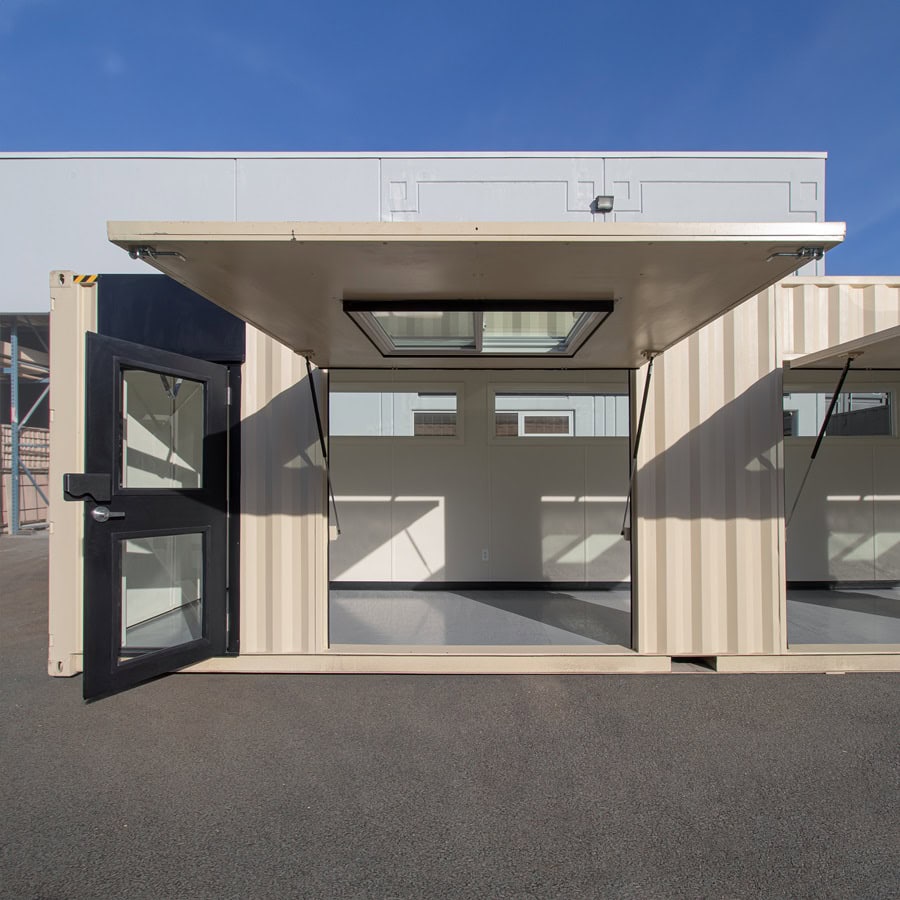 40&rsquo; Art Studio w/Flip up Doors - Metro Container PTY LTD