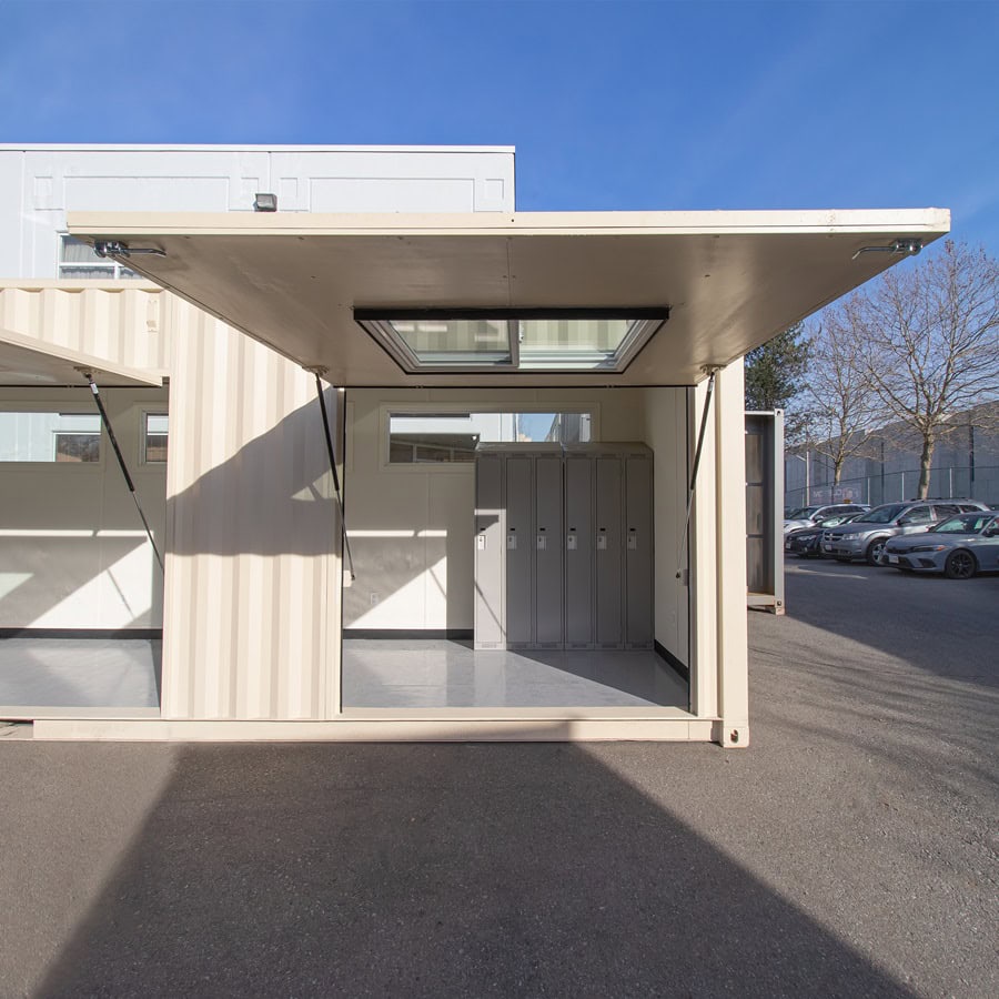 40&rsquo; Art Studio w/Flip up Doors - Metro Container PTY LTD