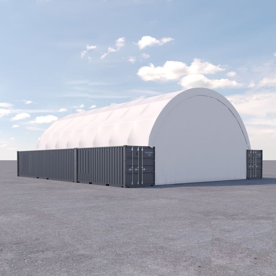 40&rsquo; x 60&rsquo; Container Shelter - Metro Container PTY LTD
