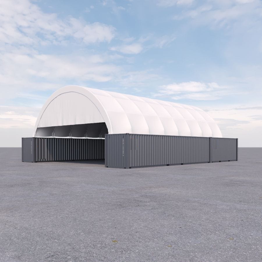 40&rsquo; x 60&rsquo; Container Shelter - Metro Container PTY LTD