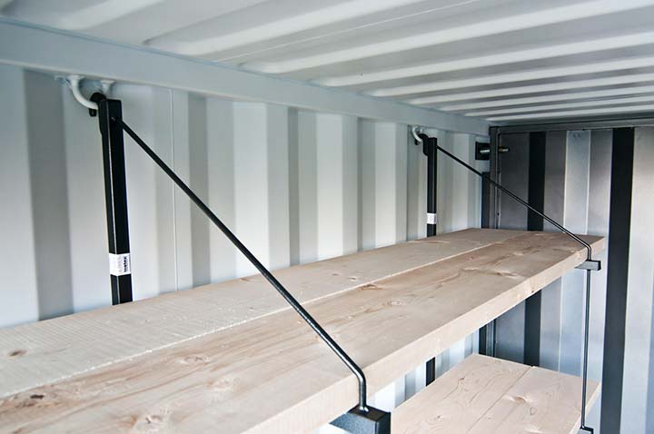 INSTA Shelving Brackets - Metro Container PTY LTD