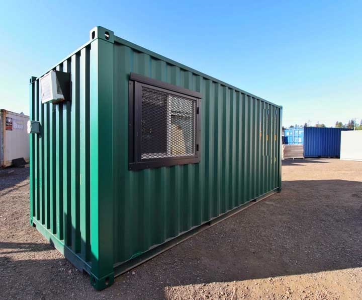 7&prime; Office Container + Storage Locker - Metro Container PTY LTD