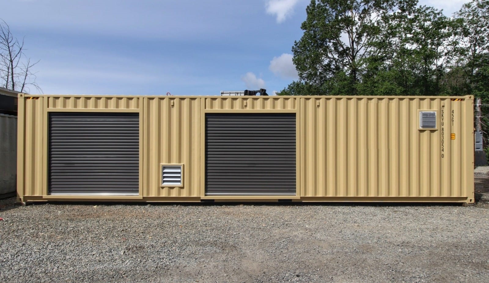 40&prime; Compressor Room - Metro Container PTY LTD